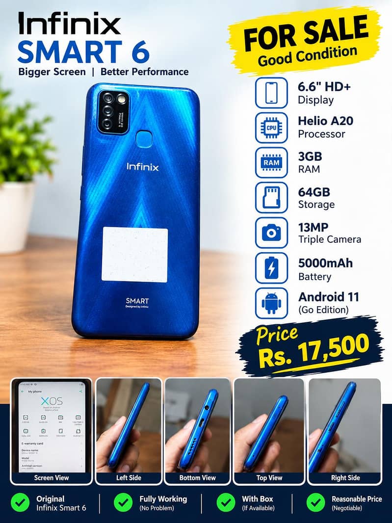 Infinix Smart 5 6