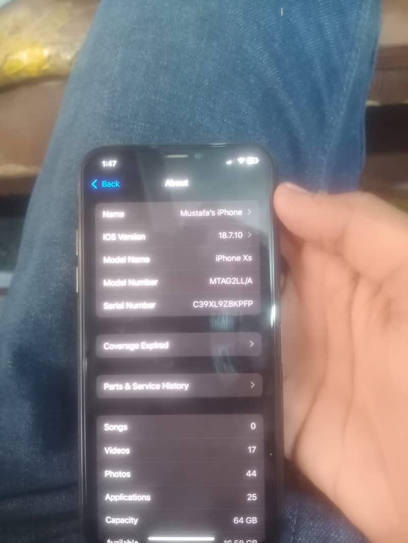 iPhone xs 1