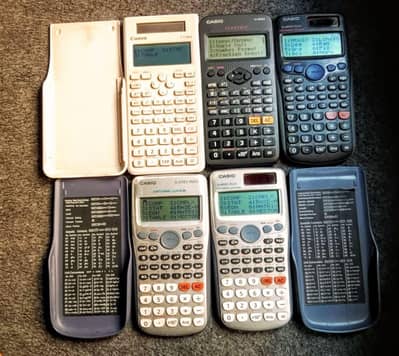 ORIGINAL 100% CASIO AND CONON SCIENTIFIC CALCULATORS