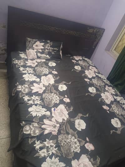 Bed with foam