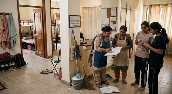 Need cleaner in Girls Hostel