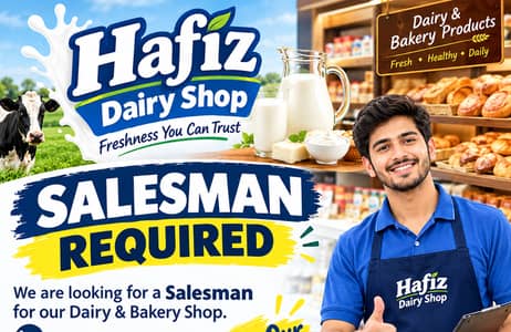 Salesman for Shop