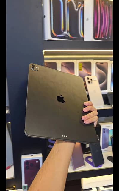 Apple Ipad Pro M5 13 inch 256 gb wifi plus cellular 100 health 50 cycl