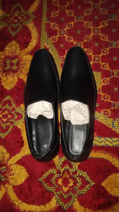 black leather boots
