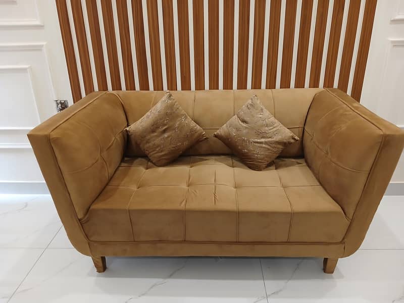 camel sofas set 0