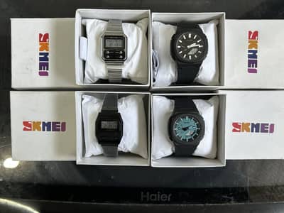 Original Skmei watch 4 in 1 deal with boxes or 1 year warranty