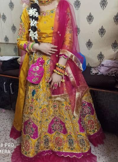 mehndi dress