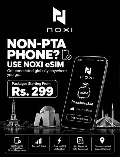 Data only eSIM by NOXI