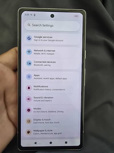 Google Pixel 7a official pta approved