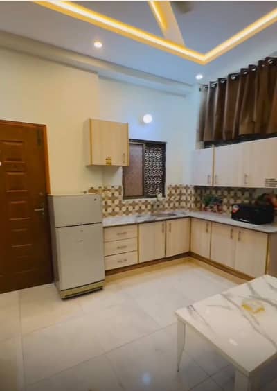 1bed furnish apartment available monthly rent in ISLAMABAD E11 2 medical society