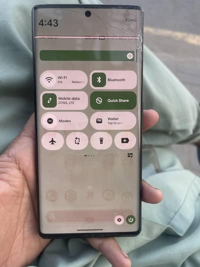 Pixel 6 Pro pta aprov panel brak wornkg all ok 12gb 128gb urjent sale