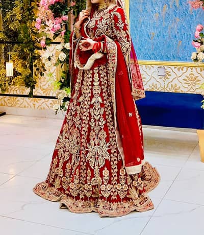 Bridal lehnga choli Brand: (Dulha Dulhan choice Liberty market)