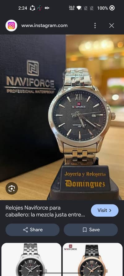 Navigorce watch just for Aman