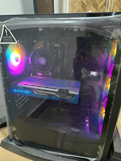 Ryzen 5 3600 , RX 590 Gaming pc With 23 inches Monitor