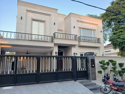 One Kanal Brand New Luxury Ultra-Modern Design Most Beautiful Bungalow 2 Servant Quarter In Basement For Sale At Prime Location Of DHA Lahore Near To Park Masjid & Commercial Market.