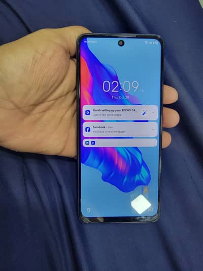 Tecno Camon 18T 4GB  Ram Storage 128 GB