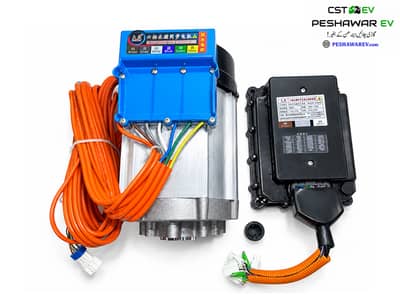 4kW PMSM Motor Kit (Motor, Controller, Throttle, 123 & NDR Switches)