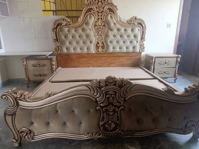 Wooden Bed