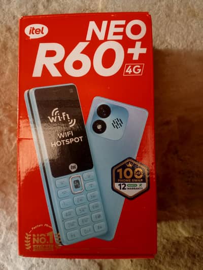 Itel R60+ 4G  Keypad For sale in freesh candtiion 10 months warranty