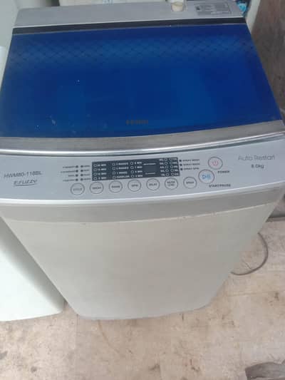 Haier full automatic normal conditions all ok hai