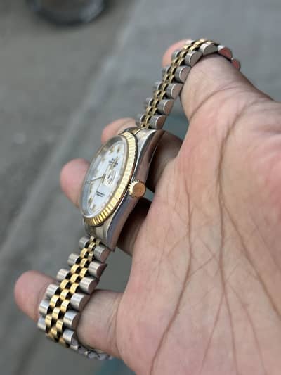Rolex Date Just Two Tone 36 mm 16233 Ref Men’s Wrist Watch