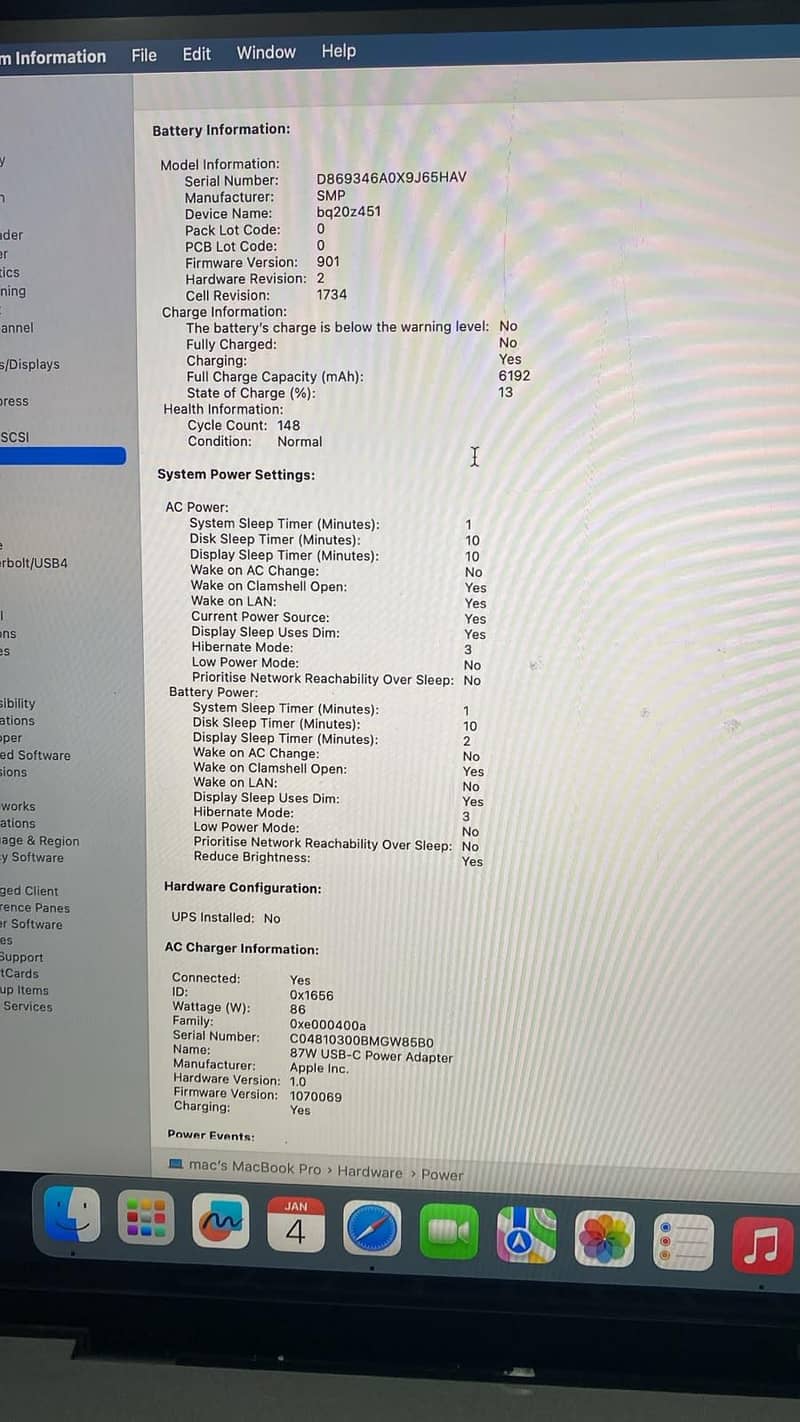 MacBook 2019 Model 6