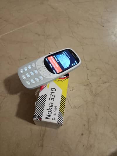 Nokia 3310 condition 10/10 with box official pta approved