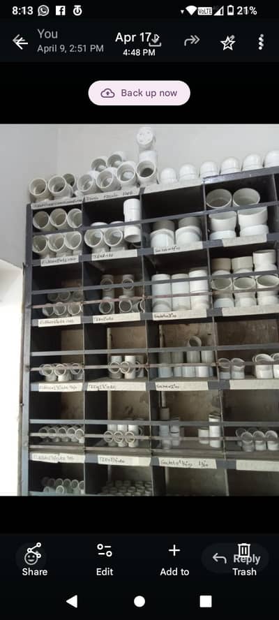 Sanitory and Hardware Rack