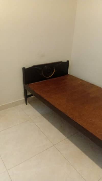 Single Wood Bed for sale