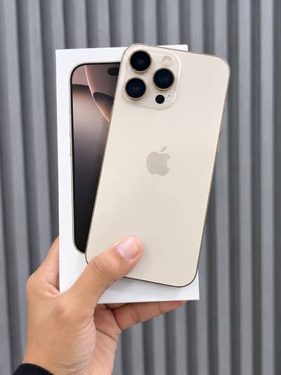 IPhone 16 pro max 256 Gb pta approved 94% helath with box