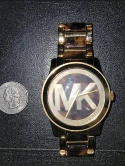 Michael kors MK5786 runway gold-tone stainless steel watch