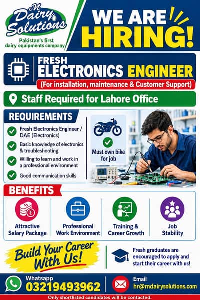 Fresh Electronics Engineer
