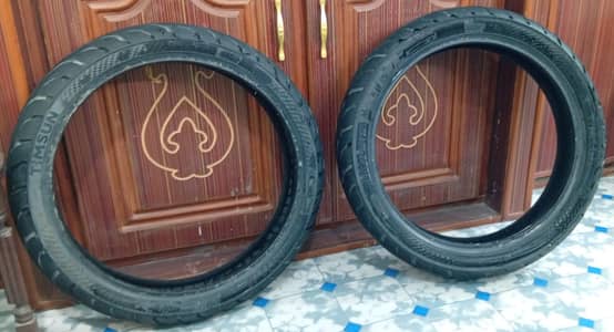 Timsun Tubeless Motorcycle Tyres – Front & Rear Pair for Sale