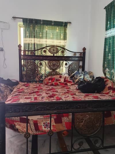 one bed, one dressing table,two side tables