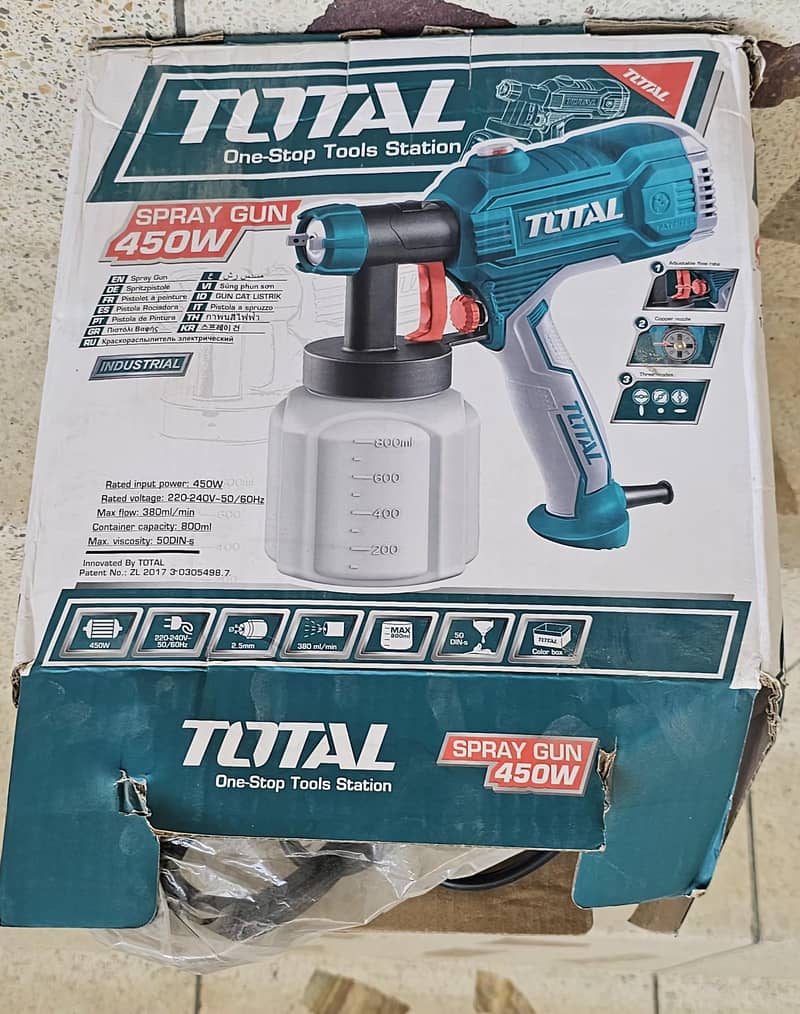 Spray Paint Machine TOTAL 1