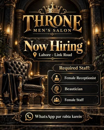 Female receptionist required