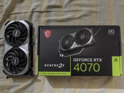 MSI RTX 4070 Ventus 2X 12GB