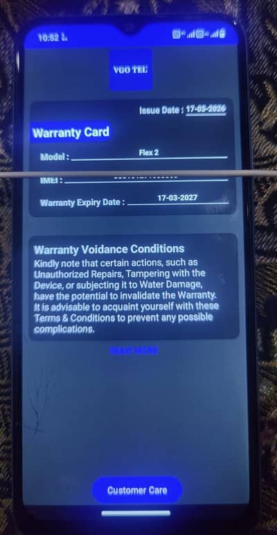 Title: VGO TEL Flex 2 | Dual SIM | Box Charger | Warranty