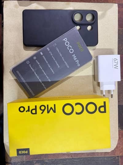 Poco m6 pro PTA Approved 512gb