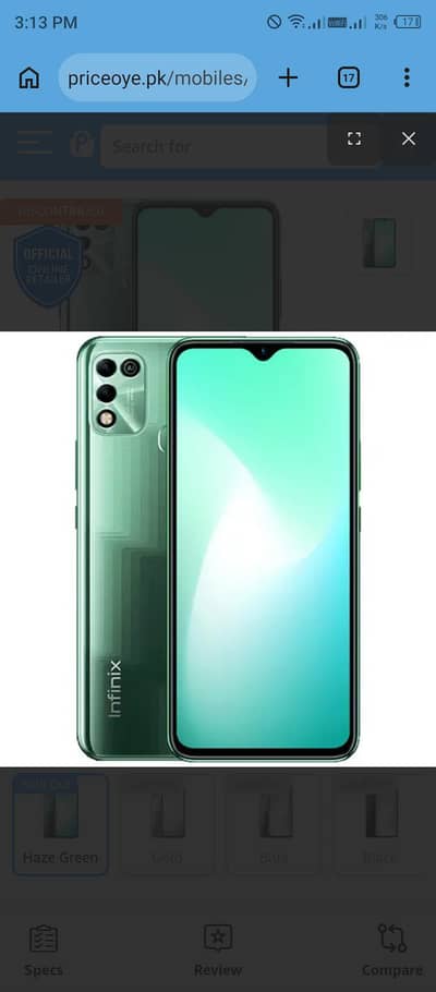 Apple Infinix hot 11 play