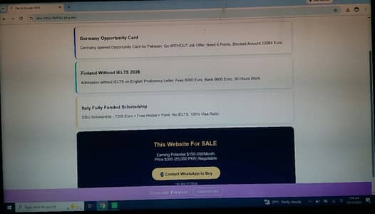 Study Abroad Agency Website - Premium Visa Design - 10k Urgent