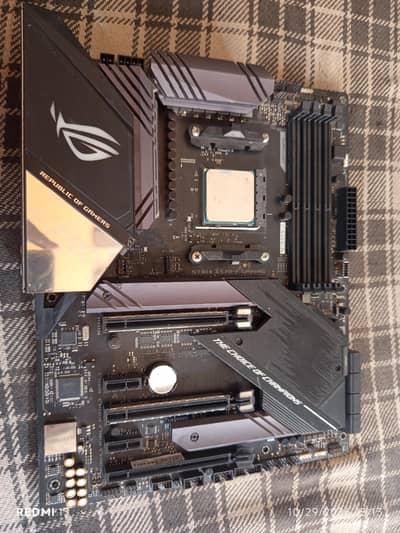 Rayzan Gaming Motherboard with processor