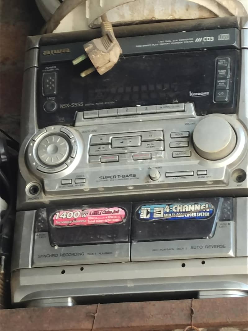 amplifier and speekar set 1