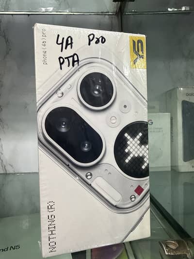 NOTHING PHONE 4A PRO 12-256 GB OFFICIAL PTA APPROVED BOX PACKED