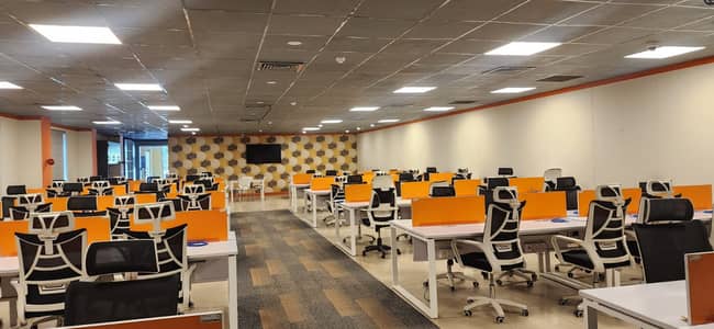 Main Road New Ready IT Office 3000 Sqft with AC , Power Backup ,Lift etc for rent in I-9