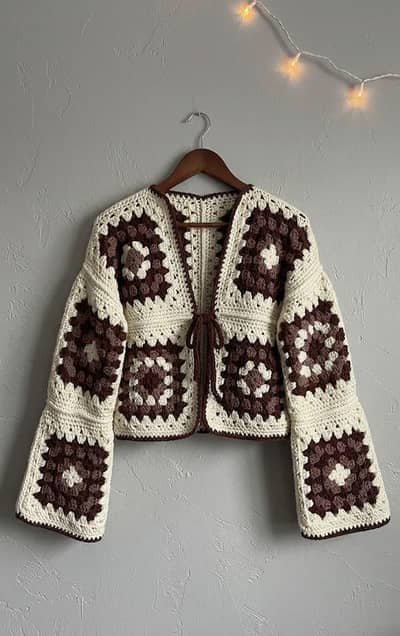 crochet hand made sweater