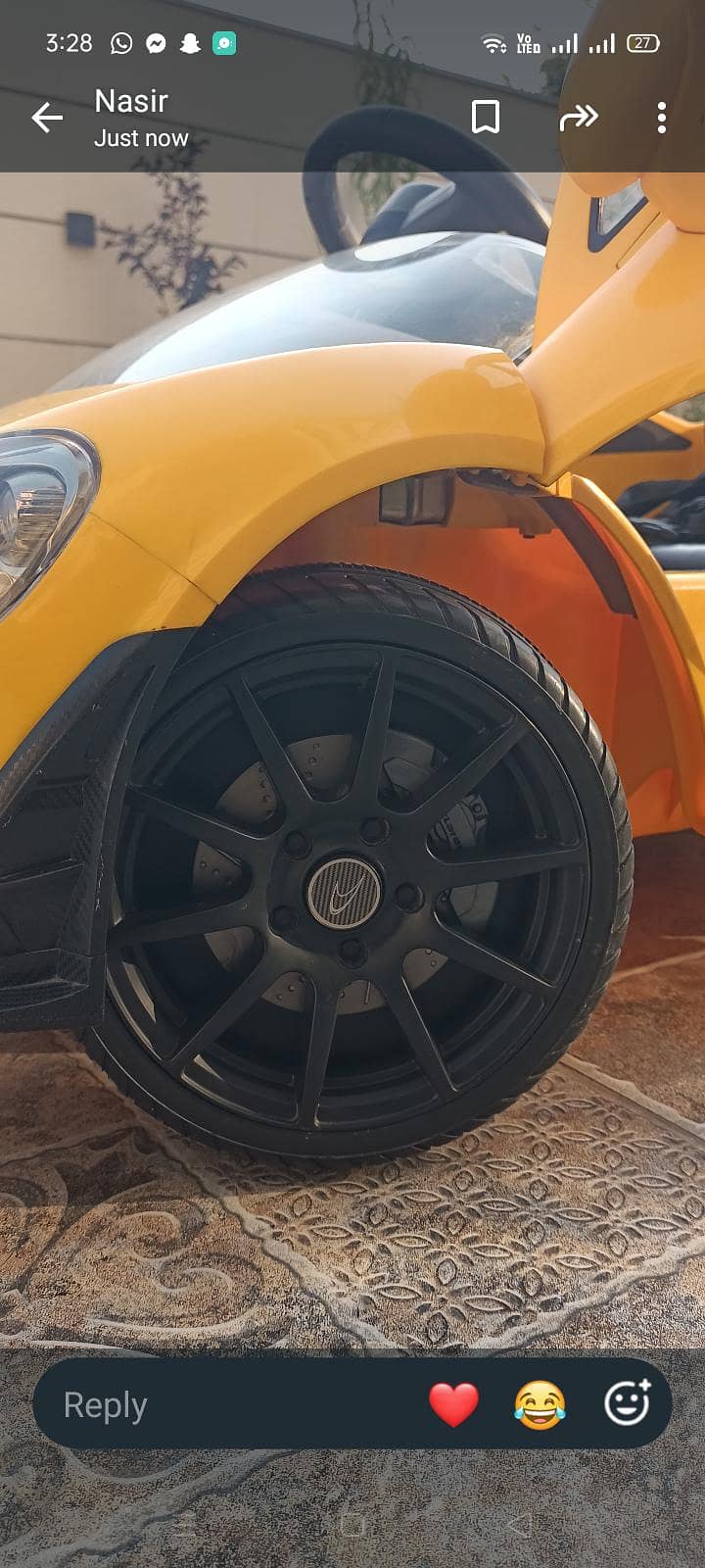 McLaren high dralic Electric car 03189057891 - Kids Cars - 1121005911