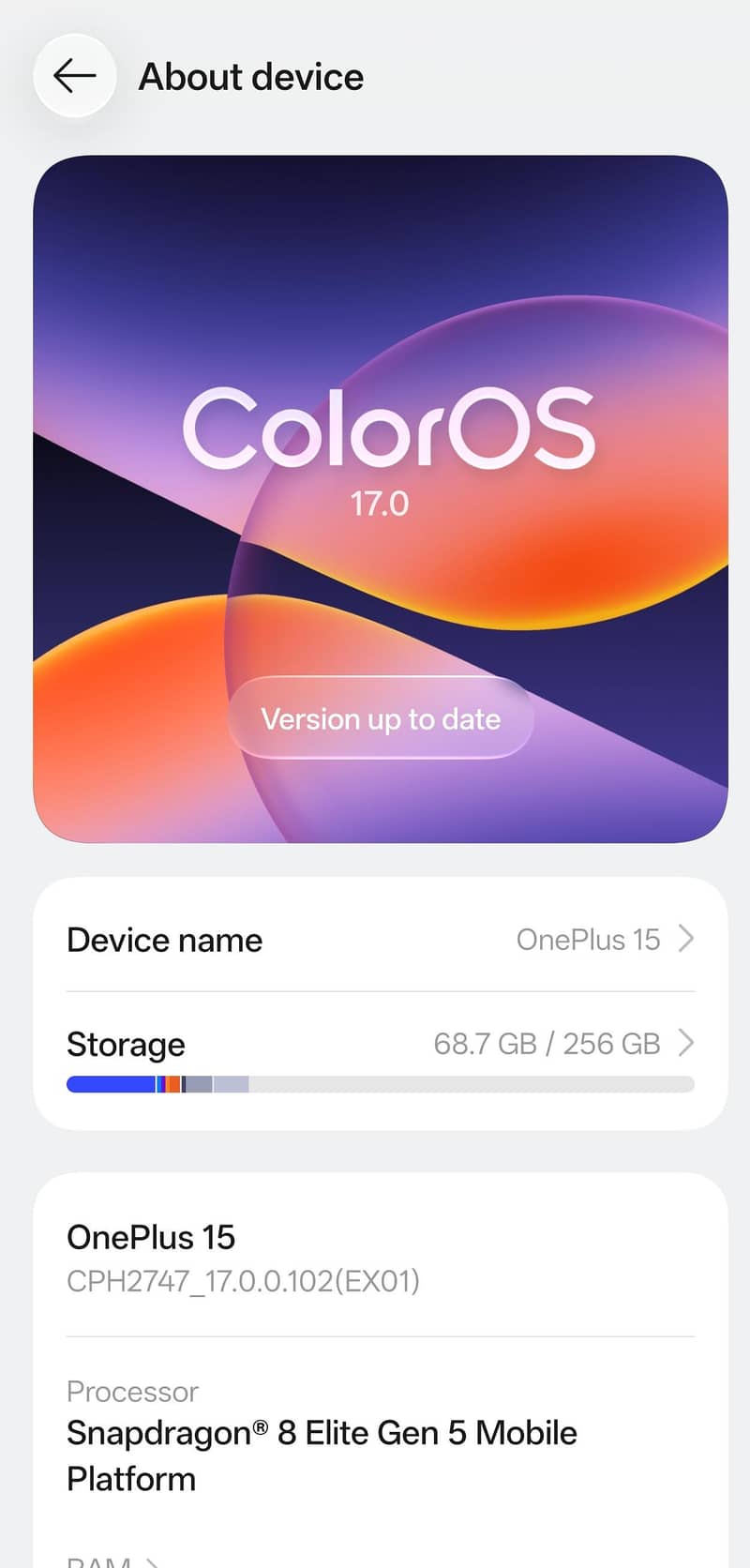 One Plus 15 3