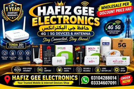 JAZZ SUPER 4G HOME WIFI ZOnG BOLT ULTRA ROUTER HUAWEI 4G ROUTER 2
