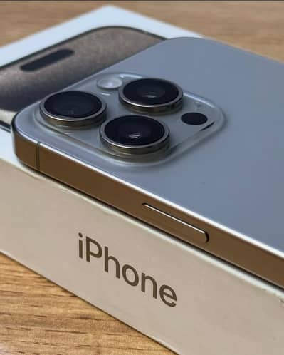 iPhone 15 Pro Max - 1 TB - 99% BH - PTA APPROVED - Warrenty 2027